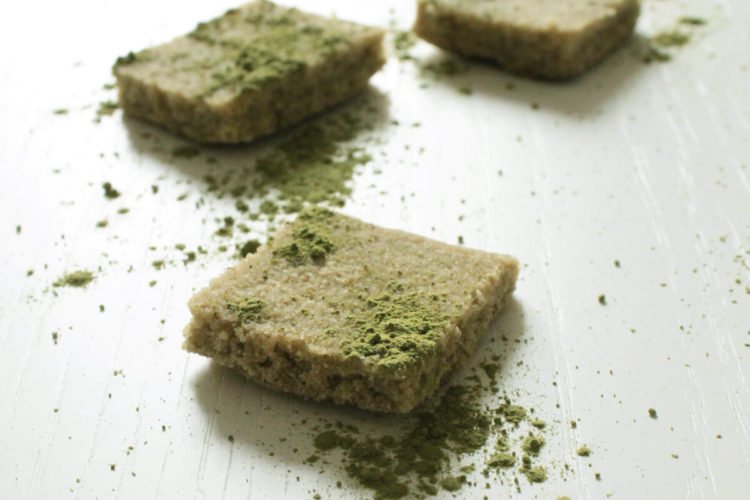 Mochi al tè verde matcha