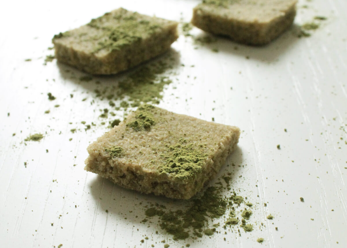 Mochi al tè verde matcha