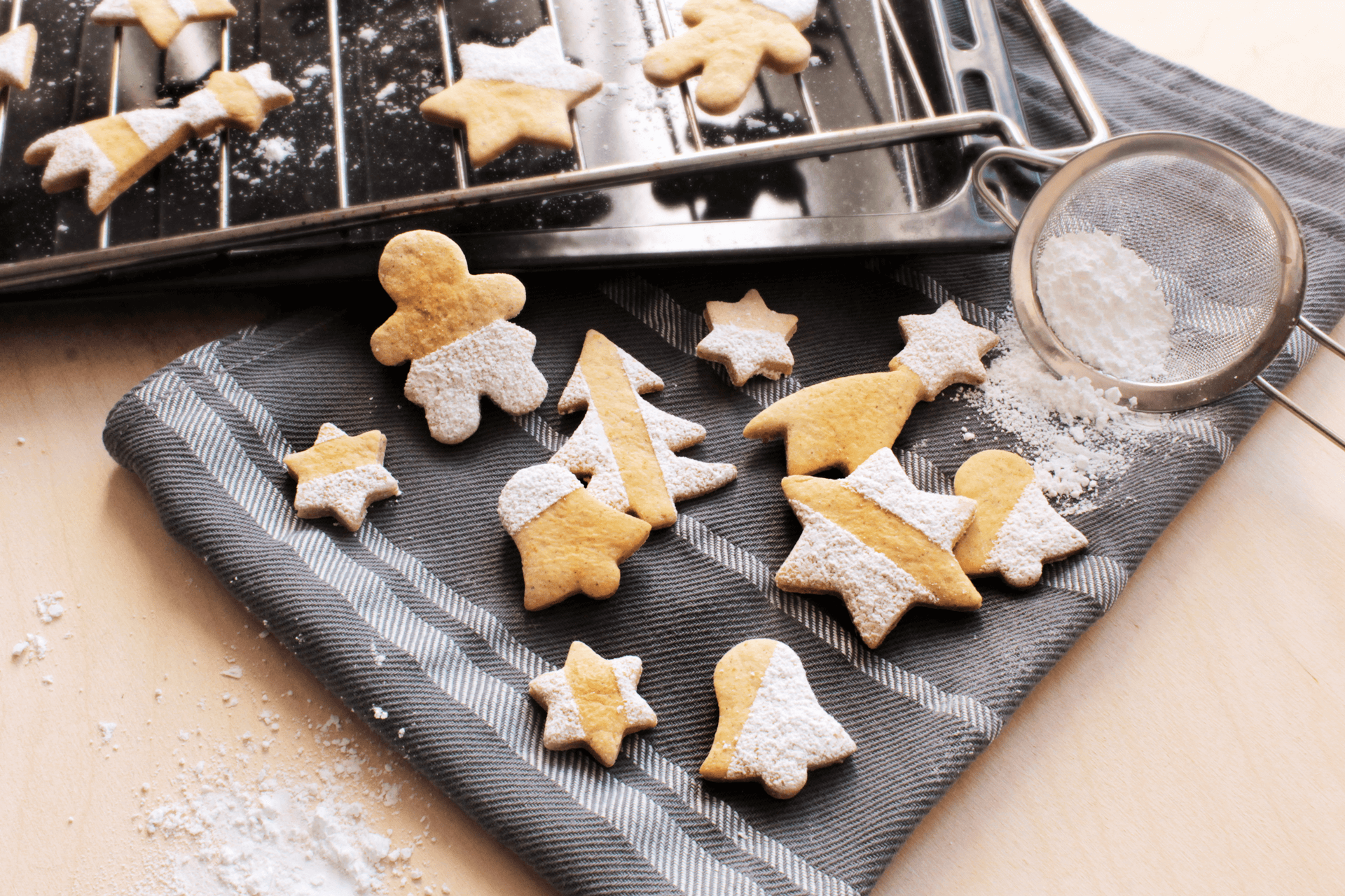 Biscotti di Natale all'arancia