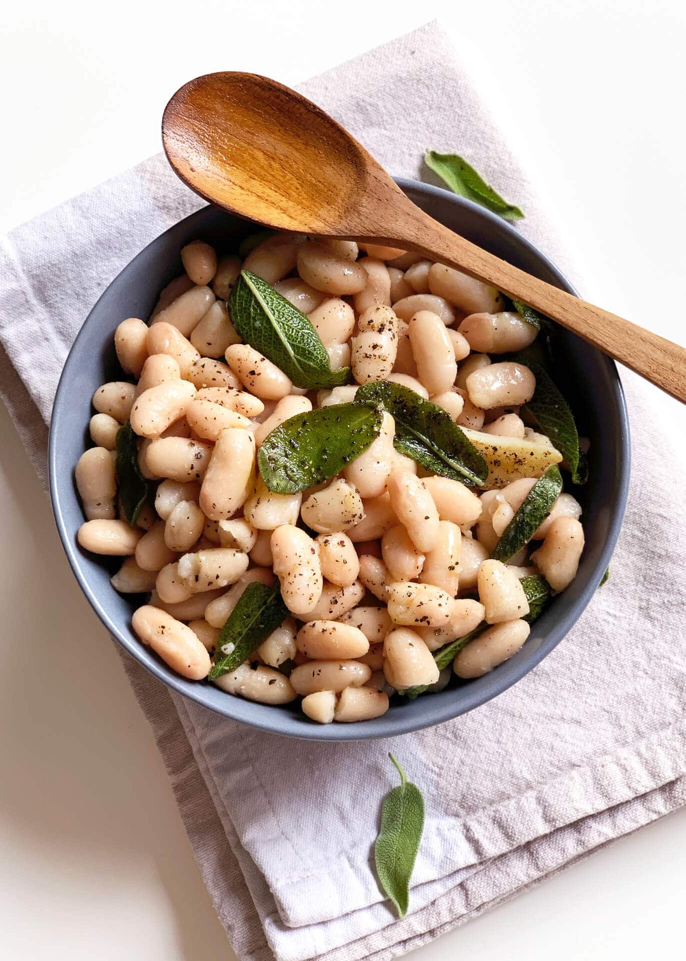 Fagioli cannellini all'olio