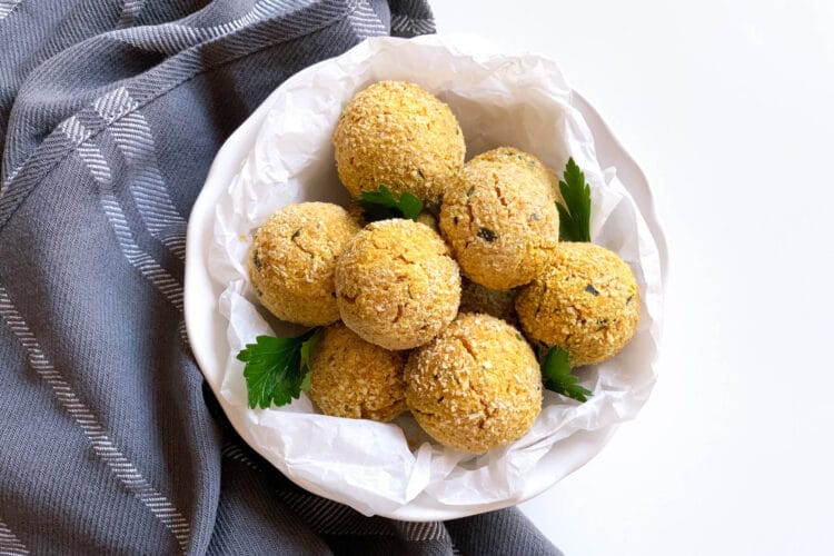 Polpette di lupini e tofu