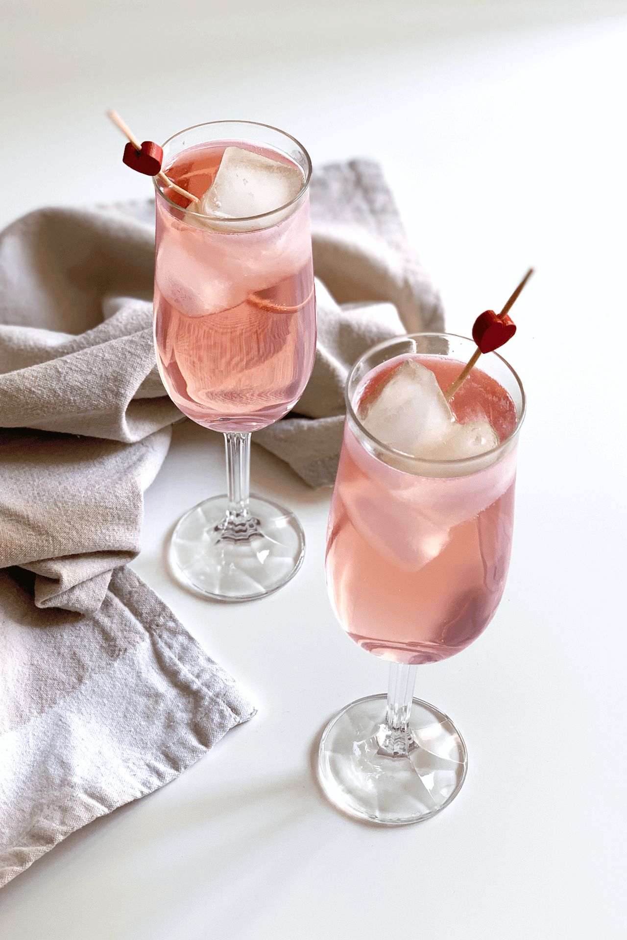 Cocktail analcolico di San Valentino