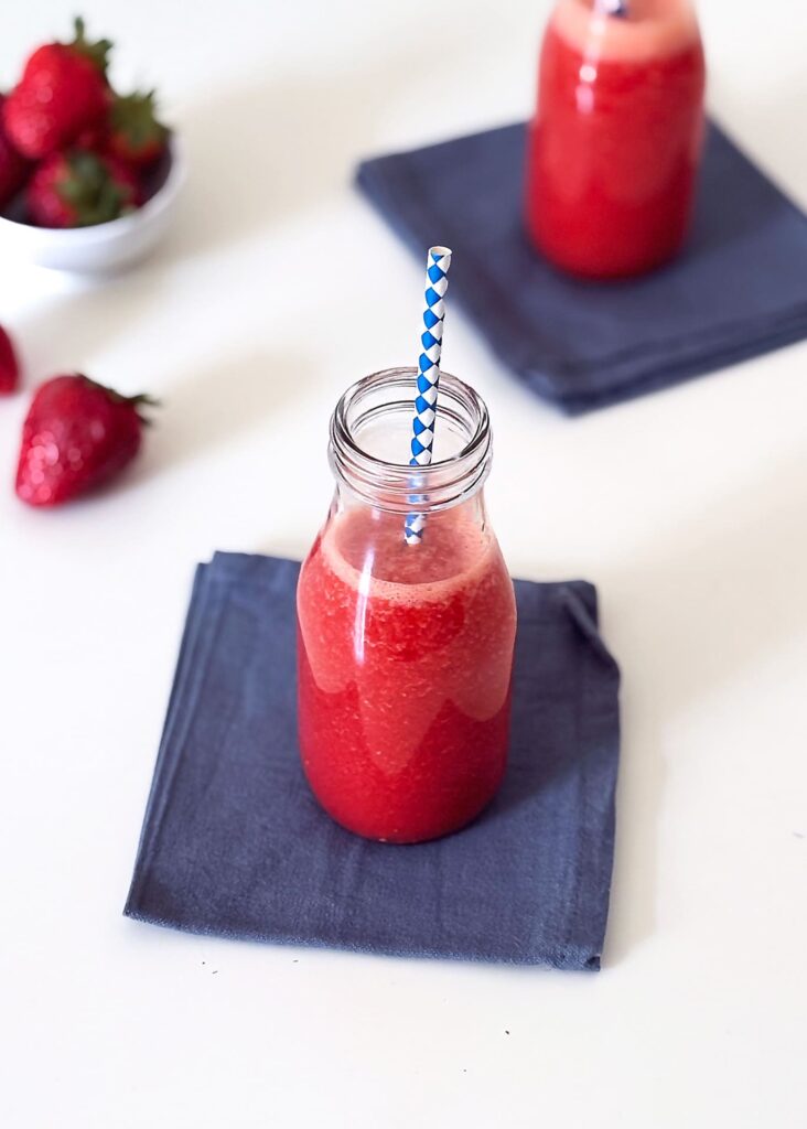 Frullato di fragole