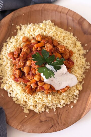 Spezzatino di ceci alla marocchina