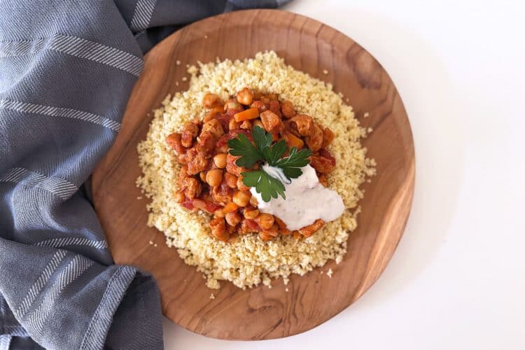 Spezzatino di ceci alla marocchina