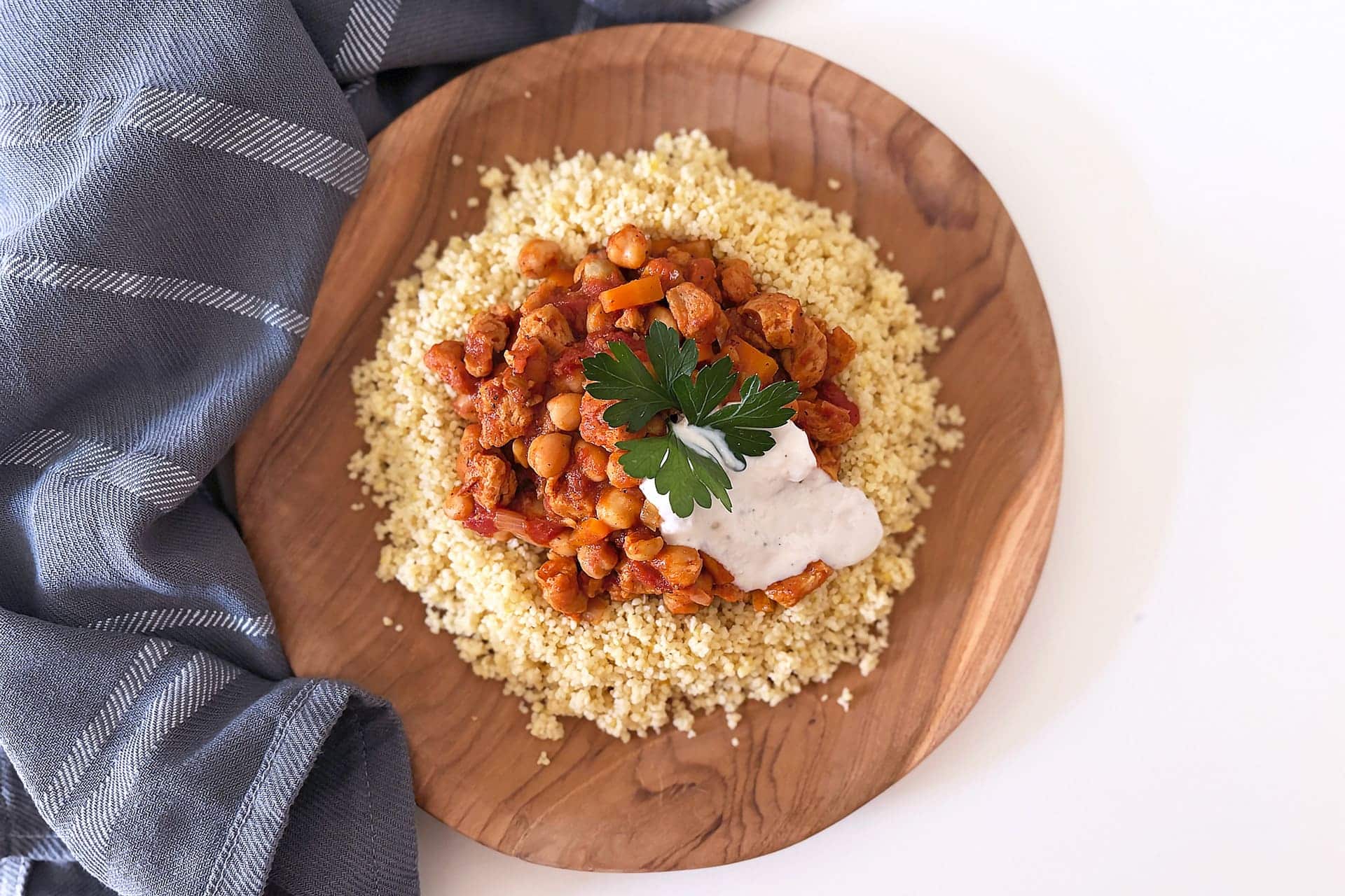 Spezzatino di ceci alla marocchina
