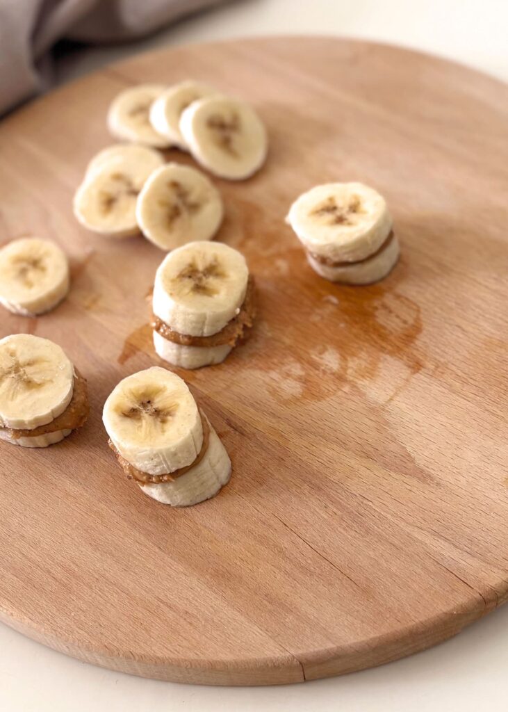 Banane e burro di arachidi
