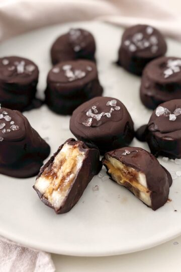 Cioccolatini banana e burro di arachidi