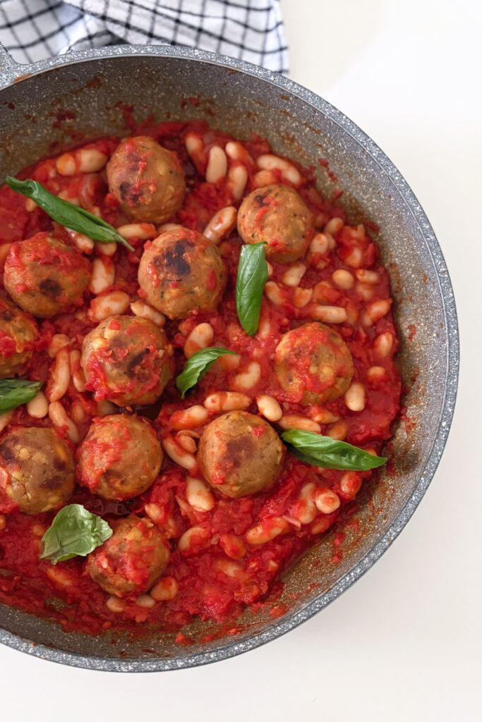 Polpette di tempeh al sugo
