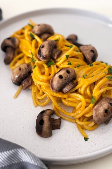 Spaghetti di Halloween alla zucca