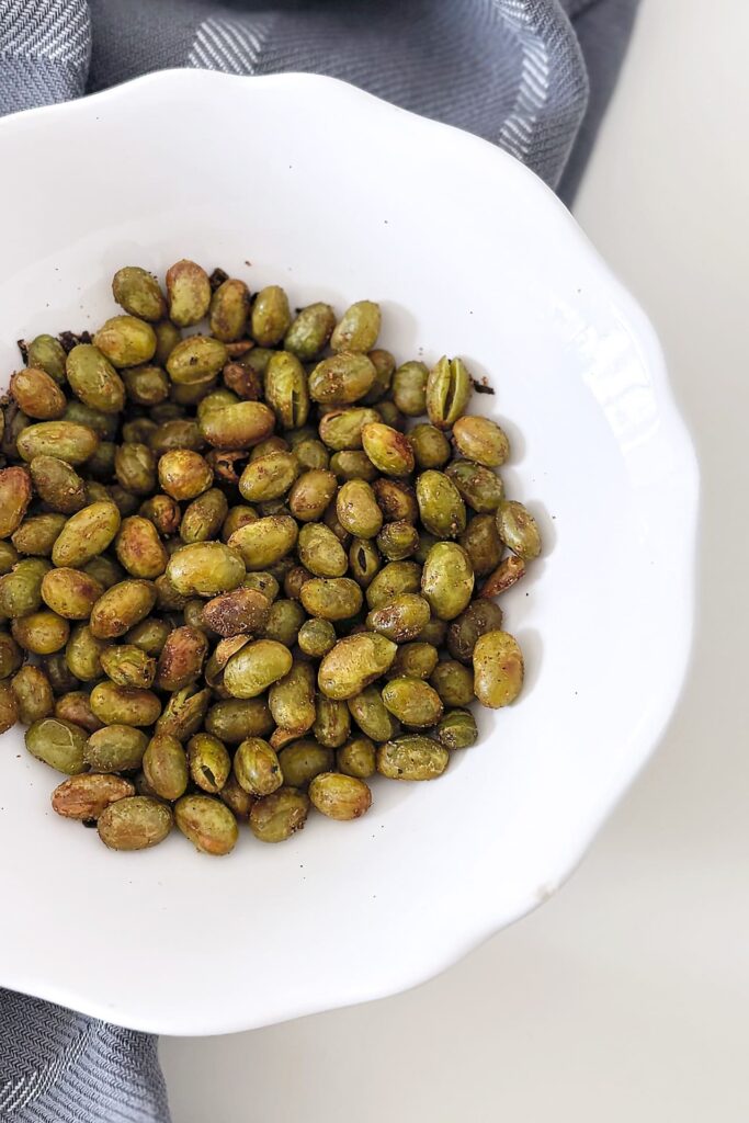 Edamame croccanti al forno
