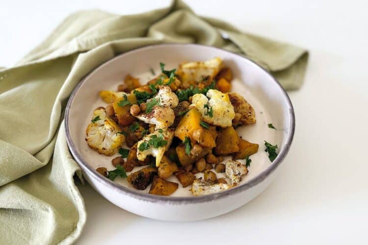 Insalata autunnale proteica