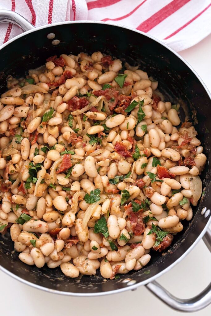 Cannellini, pomodori secchi