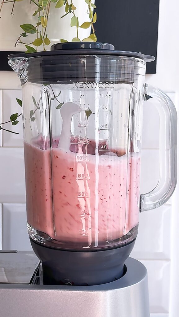 Frullato fragole e cocco