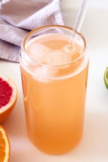 Gatorade naturale con arancia, pompelmo e lime