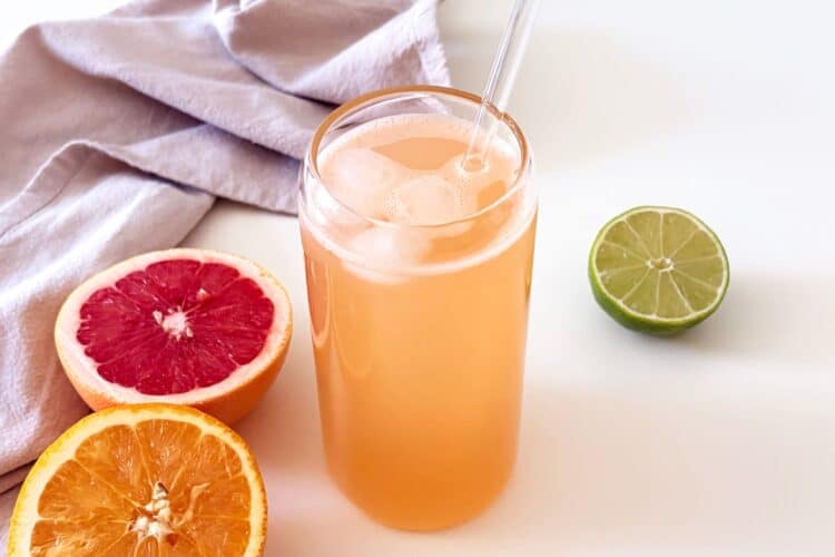 Gatorade naturale con arancia, pompelmo e lime