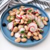 Insalata di fagioli e ravanelli