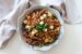Insalata di tofu e riso croccante