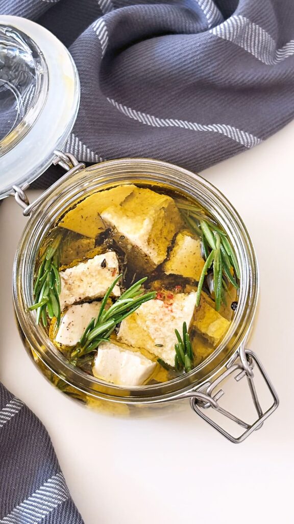 Tofu sotto olio