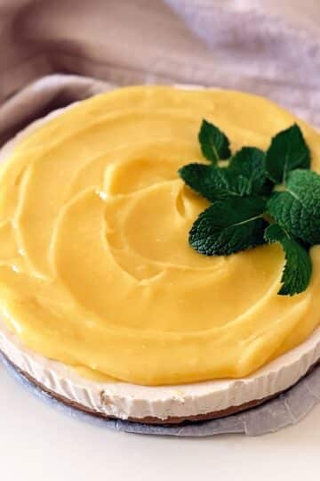 Cheesecake cocco e limone