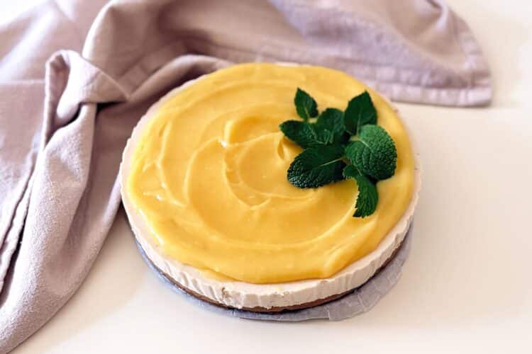Cheesecake cocco e limone