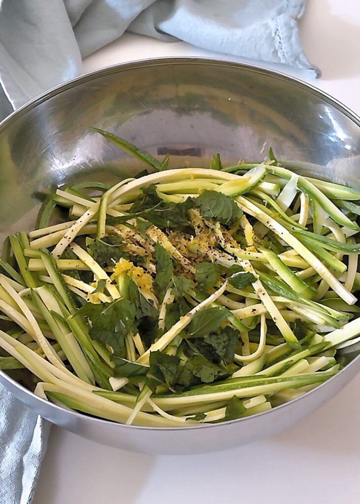 Zucchine marinate