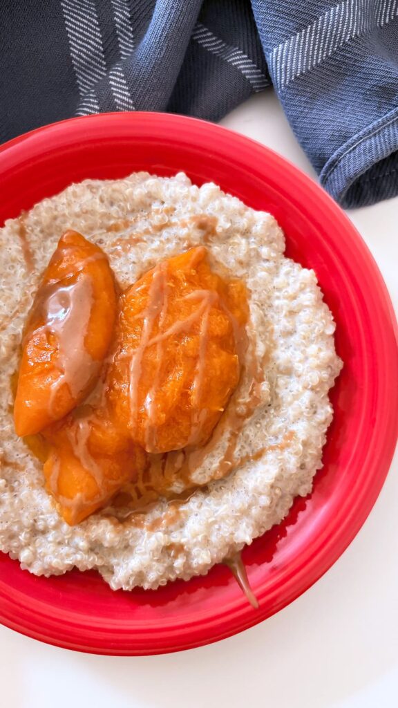 Quinoa e albicocche