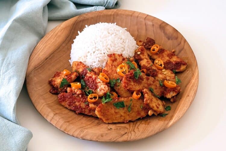 Sambal goreng tempeh