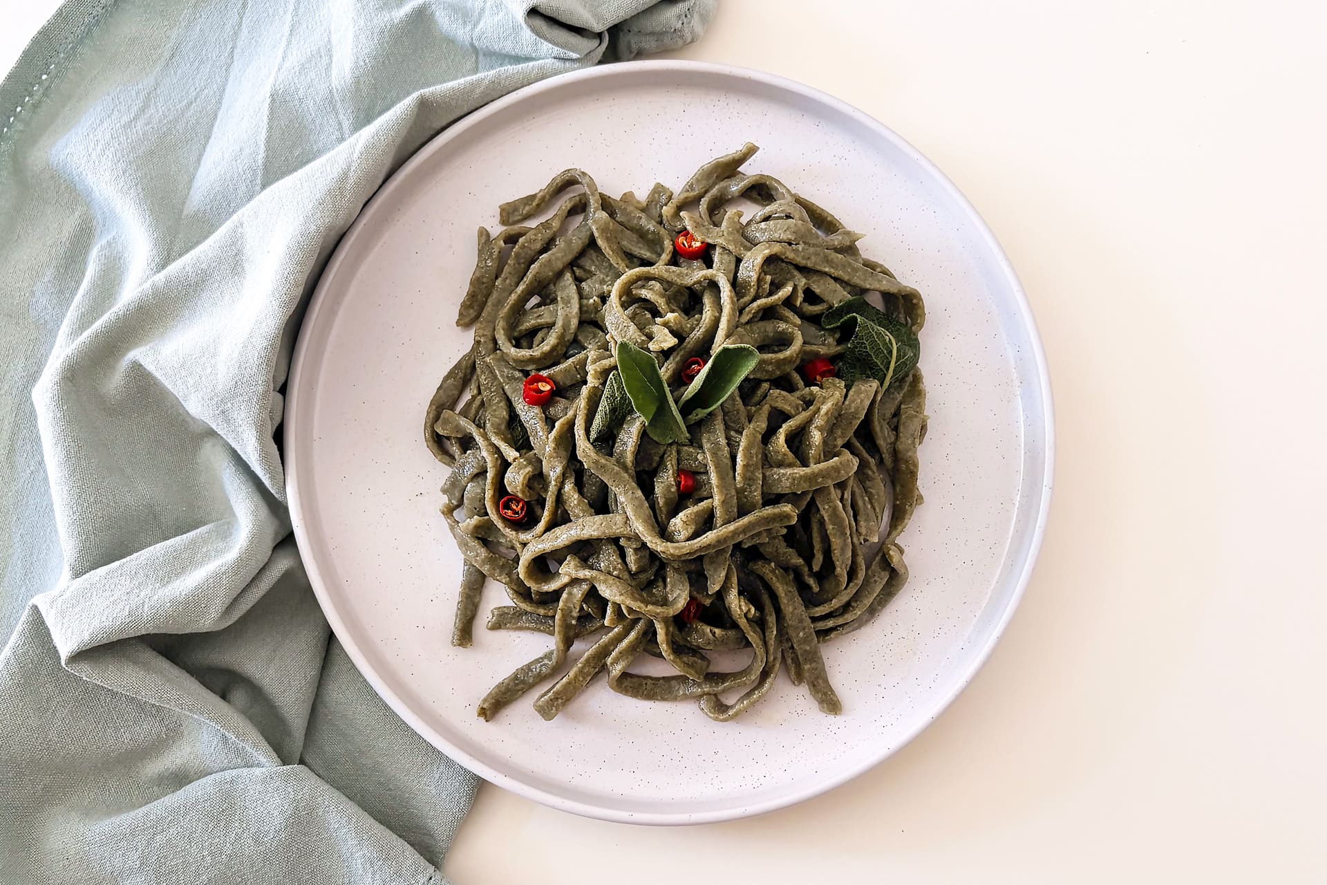 Fettuccine all'ortica