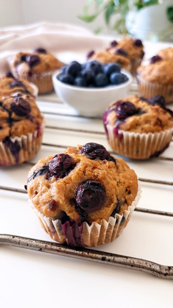 Muffin vegani ai mirtilli